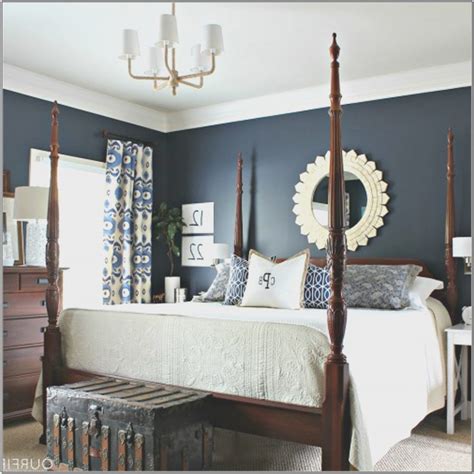 Wonderful Navy Blue Bedroom Decorating Ideas — Madison Art Center Design