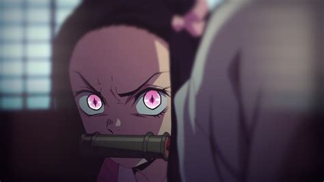 Nezuko Demon Slayer Dot Eyes