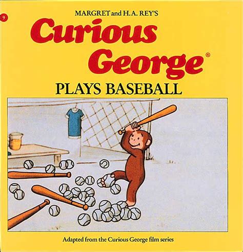 Curious George Plays Baseball By H A Rey Margret Rey Hardcover
