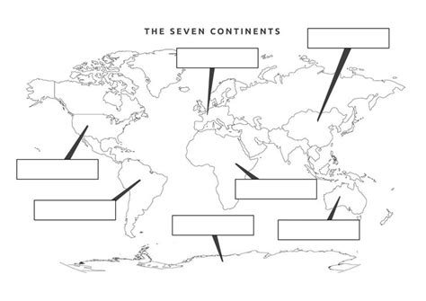 Continents And Oceans Test And Answer Key Printable
