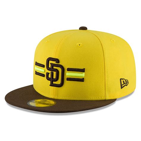 New Era San Diego Padres Youth Yellowbrown 2018 Players Weekend On