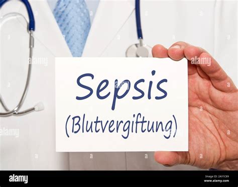 Sepsis Blood Poisoning Stock Photo Alamy