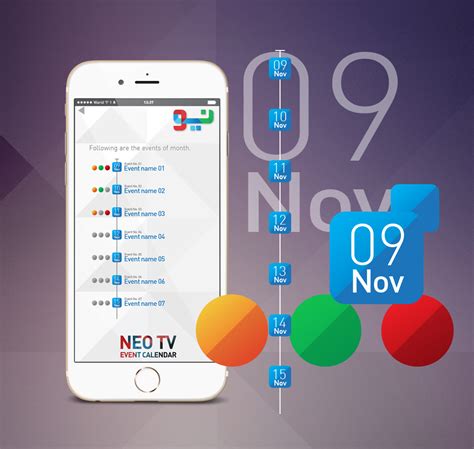 This is an app for birthday and other event organisation. Neo Tv - Event Planning Mobile App UI/UX on Behance