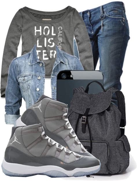 30 Cute Outfits Ideas To Wear With Jordans For Girls Swag