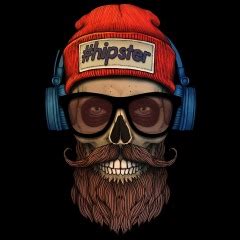 Ps4 scene member extreme posted some cool screenshots of a ps4 case mod he's been working on for a few months. Cool Hipster Skull HiQ Avatar on PS4 | Official ...