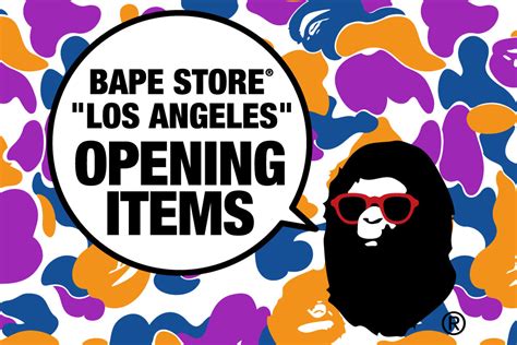 Bape Store® Los Angeles Openig Items