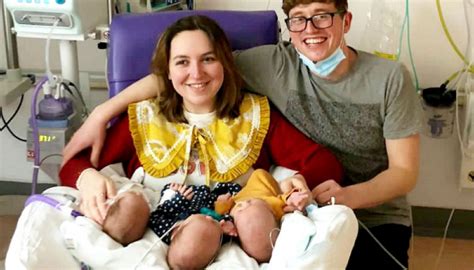 Couple Beat 200 Million To One Odds To Welcome Rare Identical Triplets