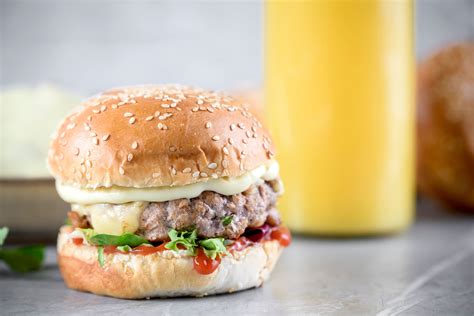 Lamb Burgers Are A Great Alternative To Beef Burgers This Recipe