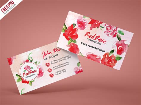 4.5 out of 5 stars. Flower Shop Business Card Free PSD Template | PSDFreebies.com
