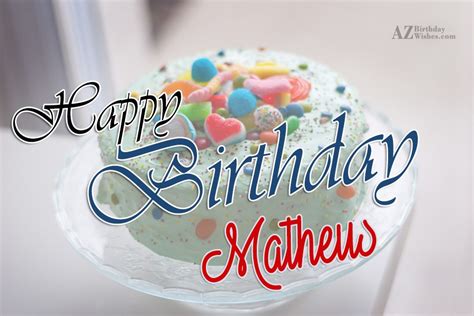 Happy Birthday Matheus