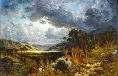 Gustave Dorés Scottish Landscape Gustave Dore Arte Exibição