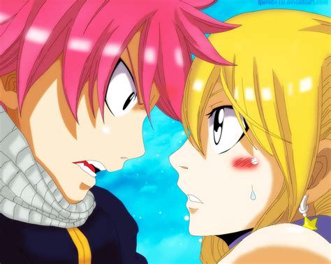 Natsu And Lucymanga 425 Fairy Tail By Quesos10 On Deviantart