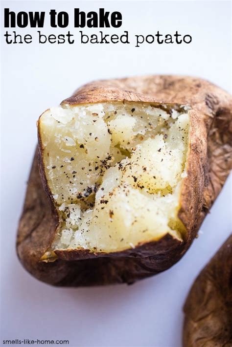 Bake for 10 minutes or until cheese is cook potatoes in boiling salted water until tender. How to Bake the Best Baked Potato - Smells Like Home