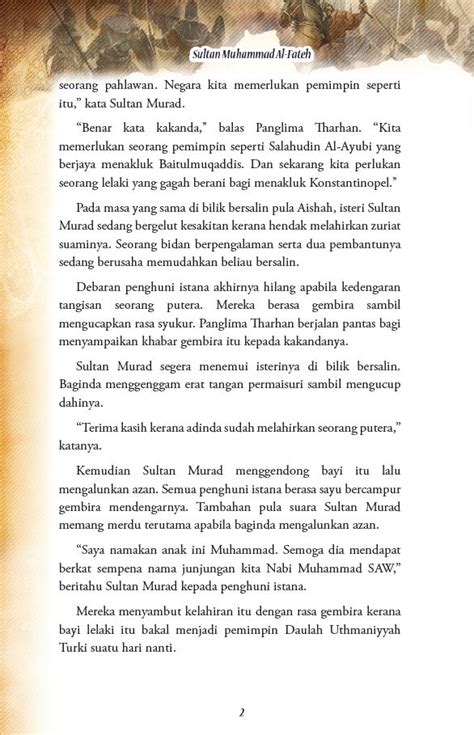 Beliau telah menghantar utusan kepada tentera laut yang sedang berperang. Buku :: Kisah Tokoh & Cerita Islami :: Sultan Muhammad Al ...