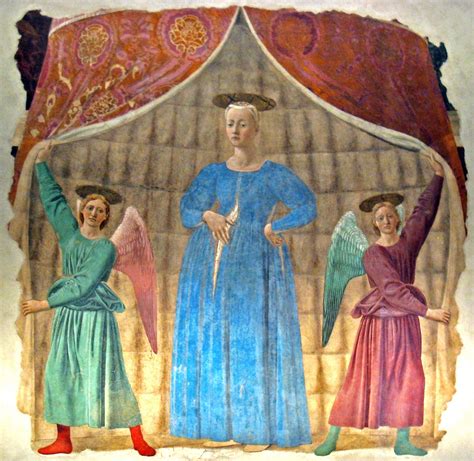 Piero Della Francesca Madonna Del Parto Pizziorovera Flickr
