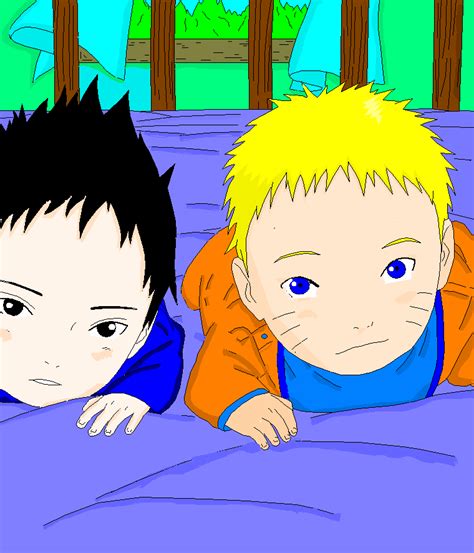 Baby Naruto And Sasuke By Nekodrayuchimaki On Deviantart
