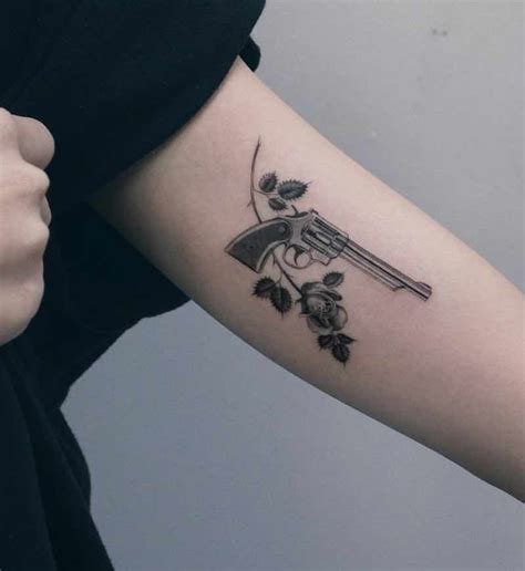 Top 158 Revolver Tattoo On Hand