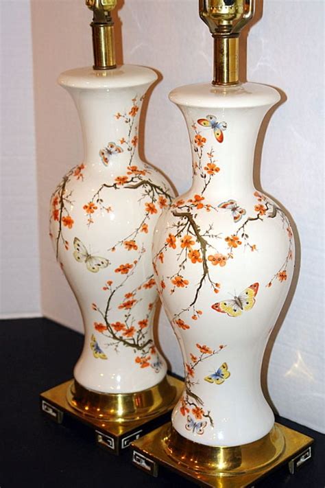 Chinoiserie Porcelain Table Lamps At 1stdibs