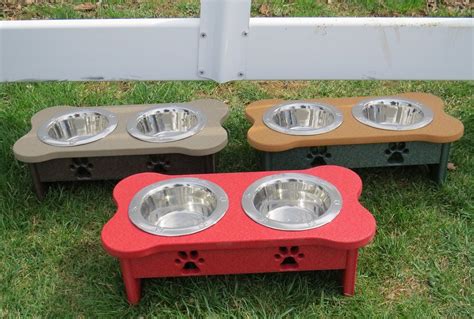Meat quality is super important and some larger dog food manufacturers cut the corners here. Handmade Dog Bowl Elevated Poly Plastic Stand ALL SIZES ...