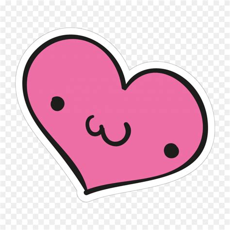 Heart Set Scrapbook Cute Clipart For Silhouette Cute Heart Png