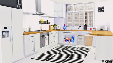 Sims 4 Ccs The Best Kitchen By Maximss