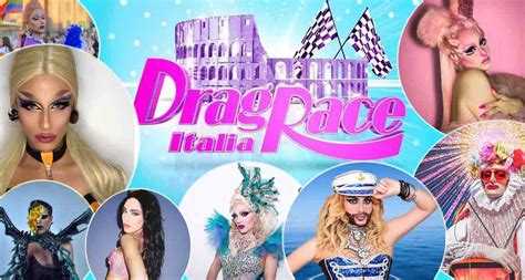 “drag Race Italia” Saranno Loro Le Dieci Drag Queen Concorrenti Le Foto Spyit