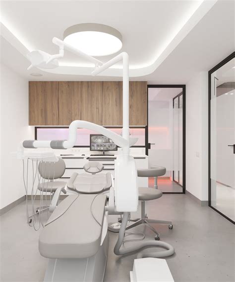 Dental Clinic On Behance Dental Office Decor Medical Office Design