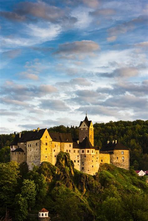 Loket Castle Czech Republic Stock Photo Image Of Landmark Central