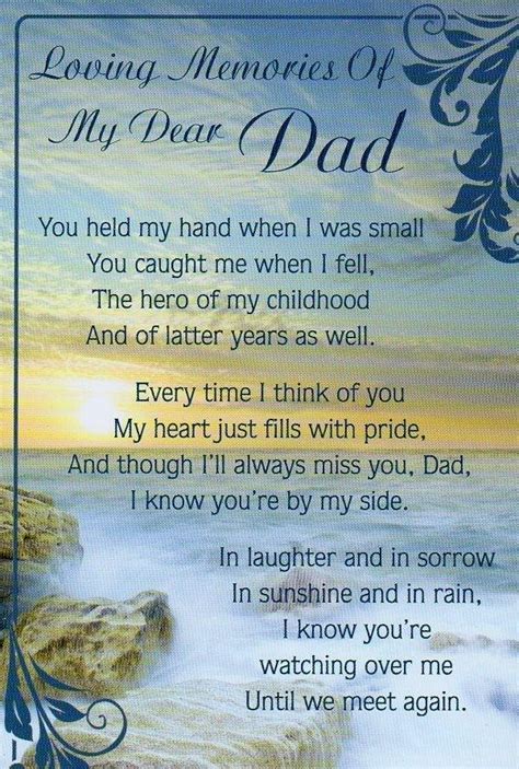 Dad Memorial Quotes Funeral Quotesgram