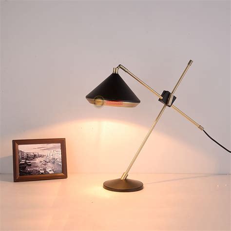 Modern Metal Adjustable Desk Lamp Led Table Light Office Lighting