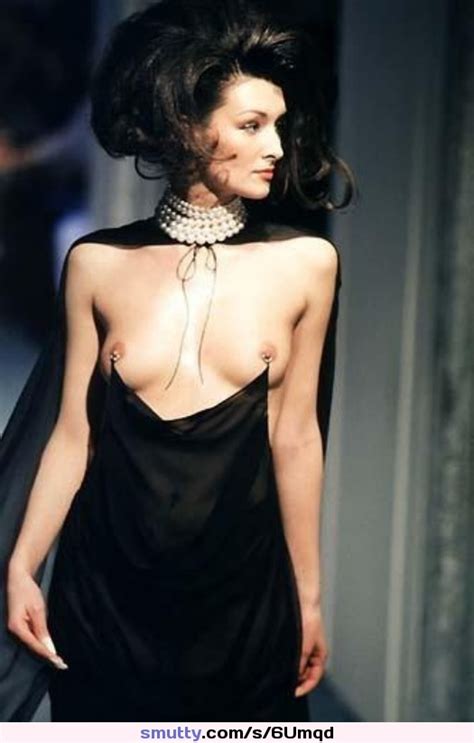 Vid Vanbriel In Nipple Ring Dress Nipplepiercing Dress Fashionmodel