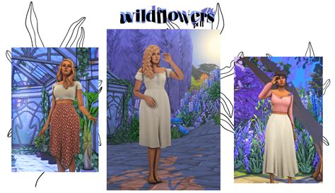 Sims 4 Wildflowers Cc Pack Pt Ii Micat Game