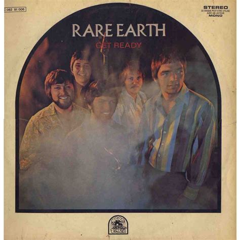 The Cover Art For Rare Earths First Ready Album Featuring An Image Of