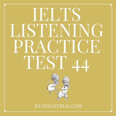 Ielts Listening Practice 44 And Sample Answers