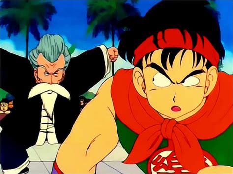 The announcer asks them to slowly reenact what happened. The Fandom Writer: Sub Thoughts - Dragon Ball: Episode 22: Yamucha V.S. Jackie Chun