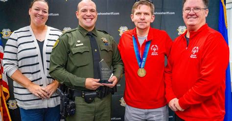 Washoe County Sheriffs Office Lieutenant Honored For Work With Special Olympics News