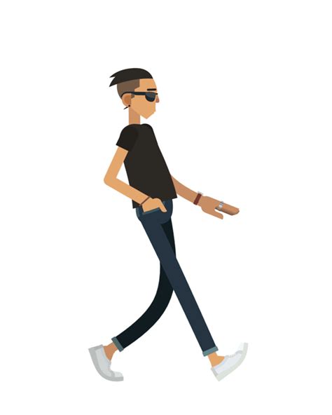 Humanly Jason Son Motion Design Animation Animation Walk Cycle