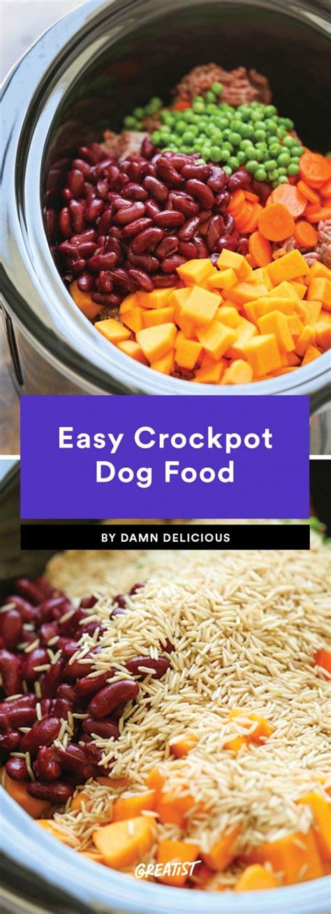 Diabetic Dog Food Recipes Diy Slow Cooker Dog Food Dog Food Recipes