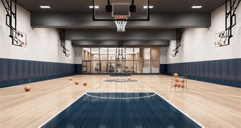 Swanky Residential Basketball Courts Just In Time For March Madness