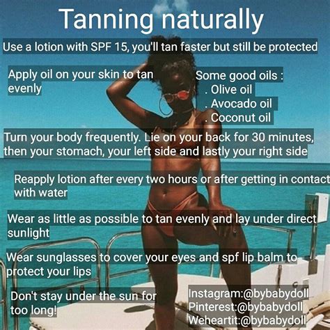 Sun Tanning Tips Natural Tanning Tips Summer Tanning Diy Tanning Tanning Goals Outdoor