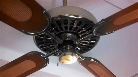 Hunterrobbins And Myers Type 22274 Adaptair Ceiling Fan Youtube