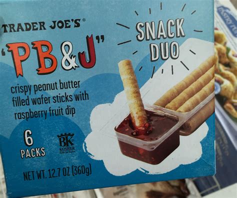 Trader Joe S Snack Duo Pb J Trader Joe S Reviews