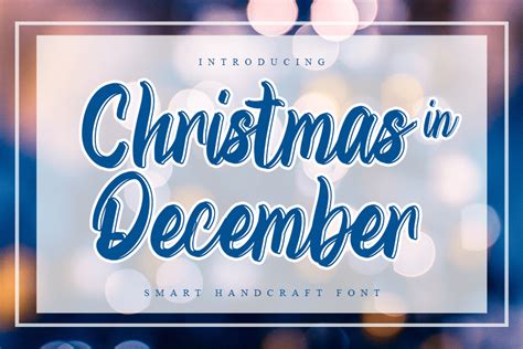 Christmas In December Font Download Free Business Fonts