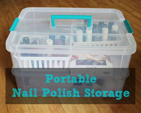 Portable Nail Polish Storage | Nail polish storage, Diy nail polish, Nail polish bottles
