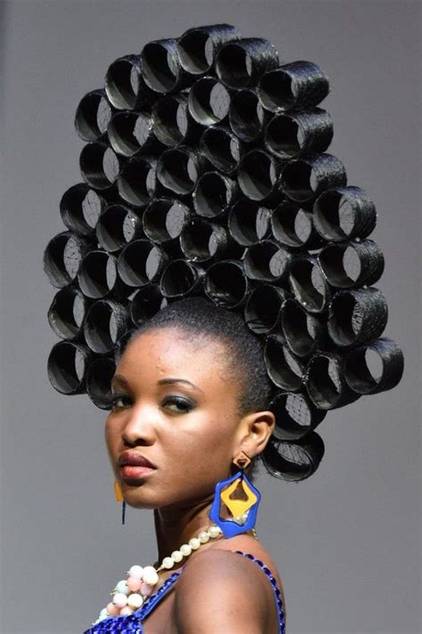 7 Elaborate Hairstyles From The Afrik Fashion Show In The Ivory Coast