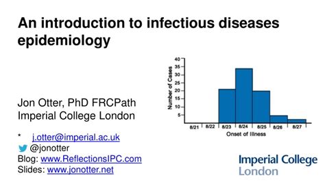 Ppt An Introduction To Infectious Diseases Epidemiology Jon Otter
