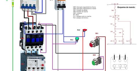Arranque Directo Motor Trifasico Diagrama De Instalacion Electrica My