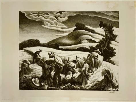 The Recovery And Treatment Of A Thomas Hart Benton After A Flood