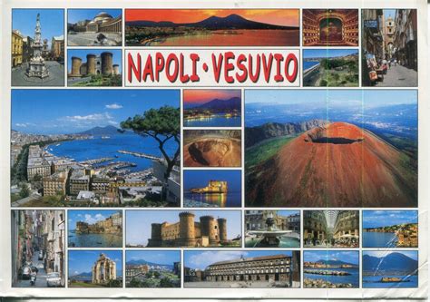 Collect Roc Italy Postcard Napoli Vesuvio