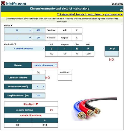 Respeito emergência Reconhecimento calculo de secção de cabos elétricos